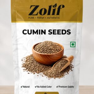 ZOLIF Cumin Seeds (Jeera) Premium Quality Whole Jeera 100g