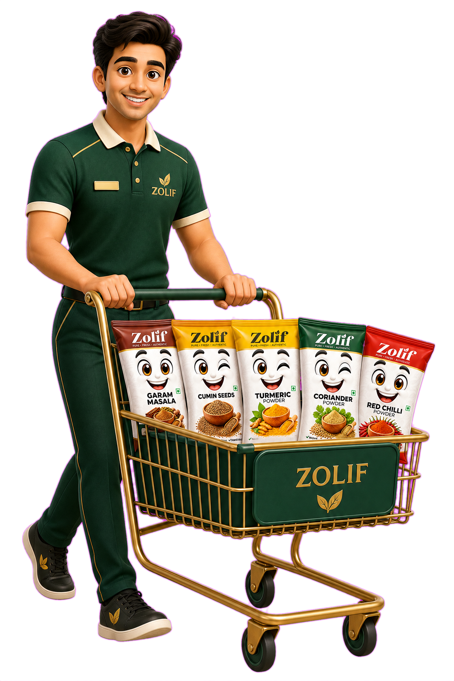ZOLIF mart cart character